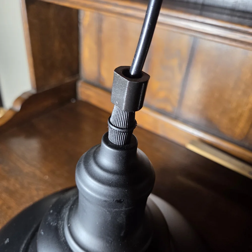 Elegant Black Hanging Lantern
